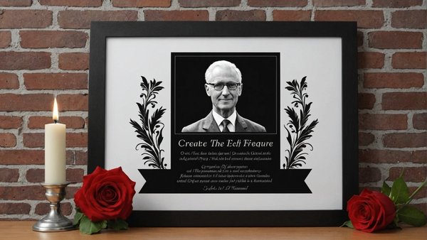 Créez la plaque funéraire parfaite avec le coq funéraire